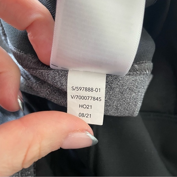 Athleta Heather Gray SCULPTEK Venice Mid Rise Jogger Pants 597888 EUC Size M - Picture 12 of 12